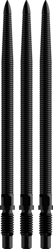 Bull´s CP Points Micro Grip Black Steel Point Schwarz 32/36/40 mm Wechselspitzen