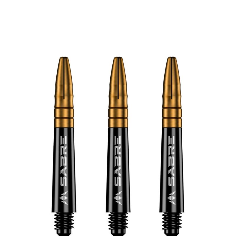 Mission Sabre Black Top Dart Shaft Shafts
