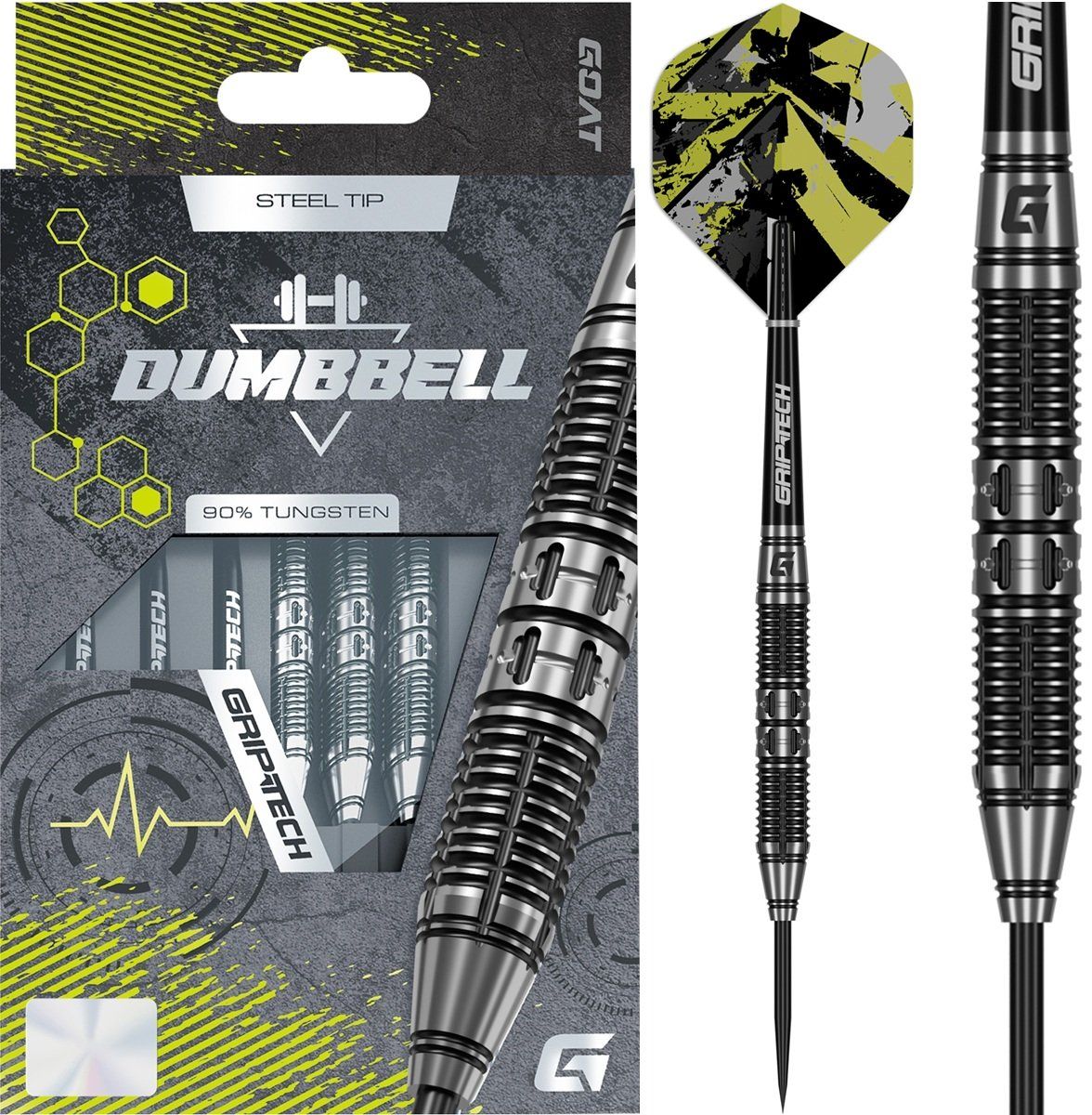 GOAT Dumbbell 90% Steeldarts 26/28/30/32 Gramm Steeldarts