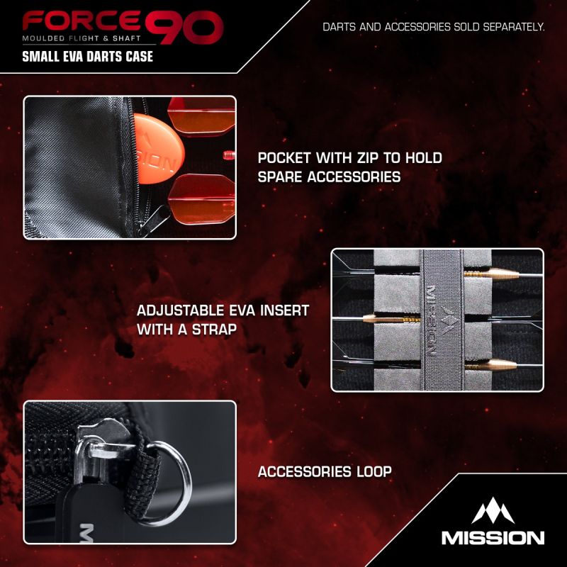 Mission Force 90 EVA Case Dart Tasche Dart Tasche
