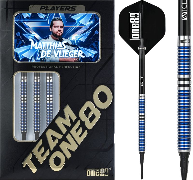 ONE80 Matthias De Vlieger 90% Softdarts 20 Gramm Softdarts