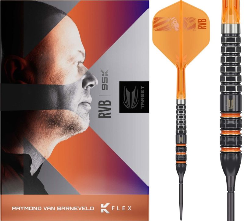 Target Raymond van Barneveld 95K SP 95% Steeldarts 21/23/25 Gramm Steeldarts