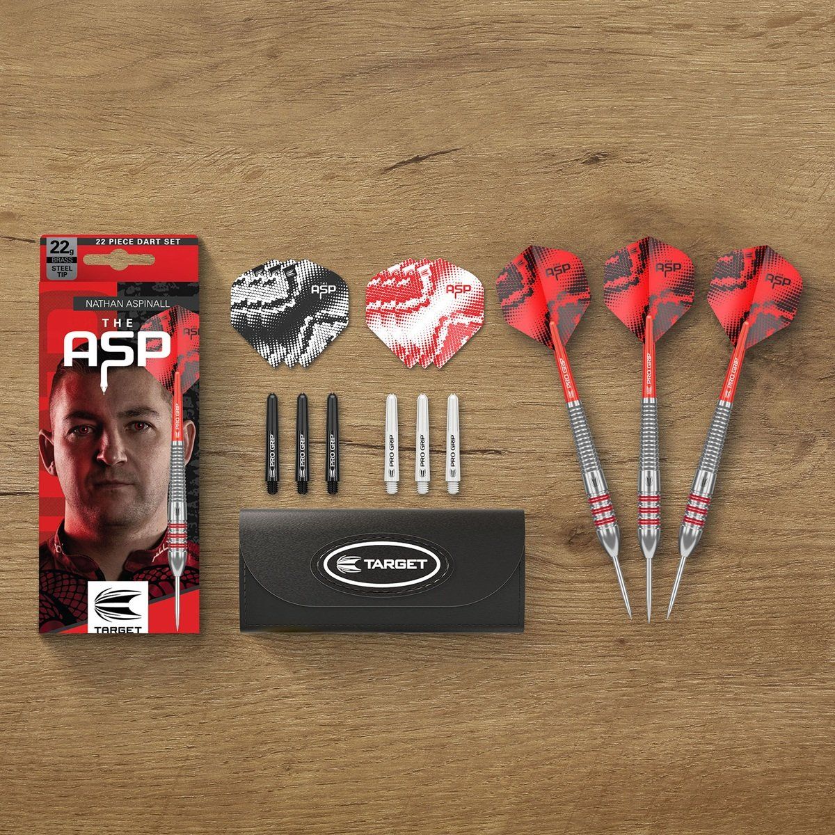 Target Brass Nathan Aspinall Steeldarts 22 Gramm Steeldarts
