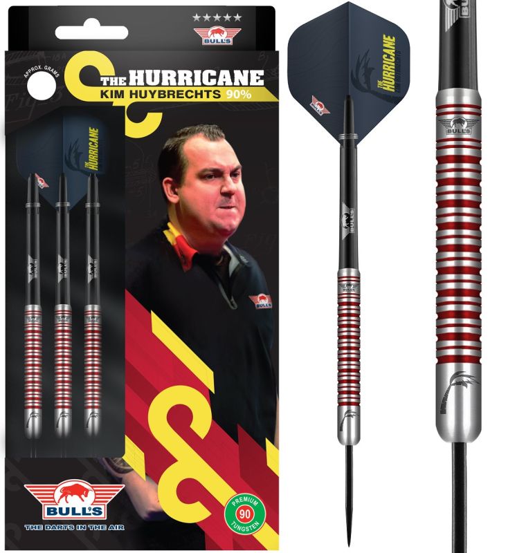 Bull's Kim Huybrechts 90% PCT 23/25 Gramm Steeldarts Steeldarts