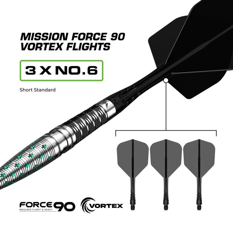 Mission Mantis RP 95% Steeldarts 22/24 Gramm Steeldarts