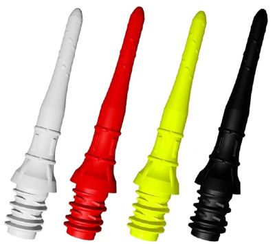 L-Style - Premium Lippoint Short Schwarz Weiß Rot Gelb Soft Dart Spitzen