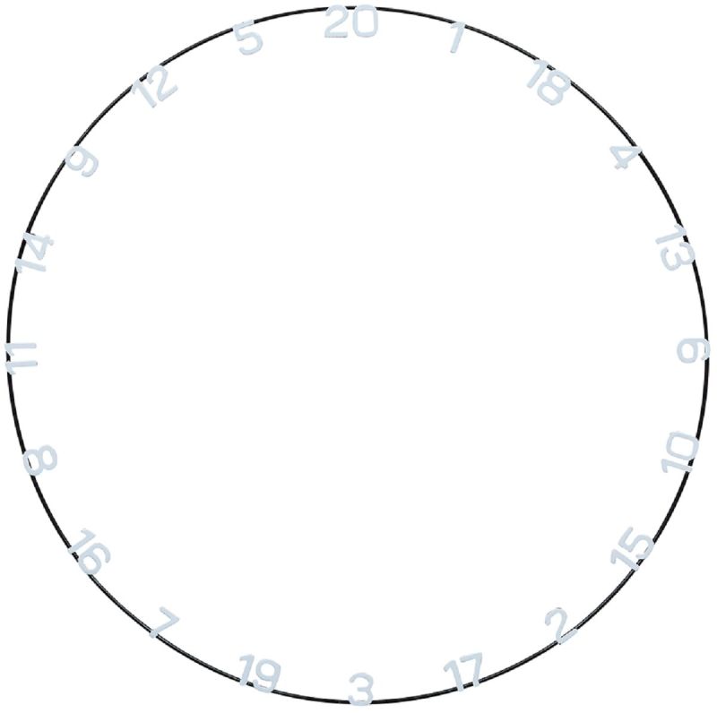 Unicorn Eclipse Ultra Bristle Dart Board Scheibe Bristle Board