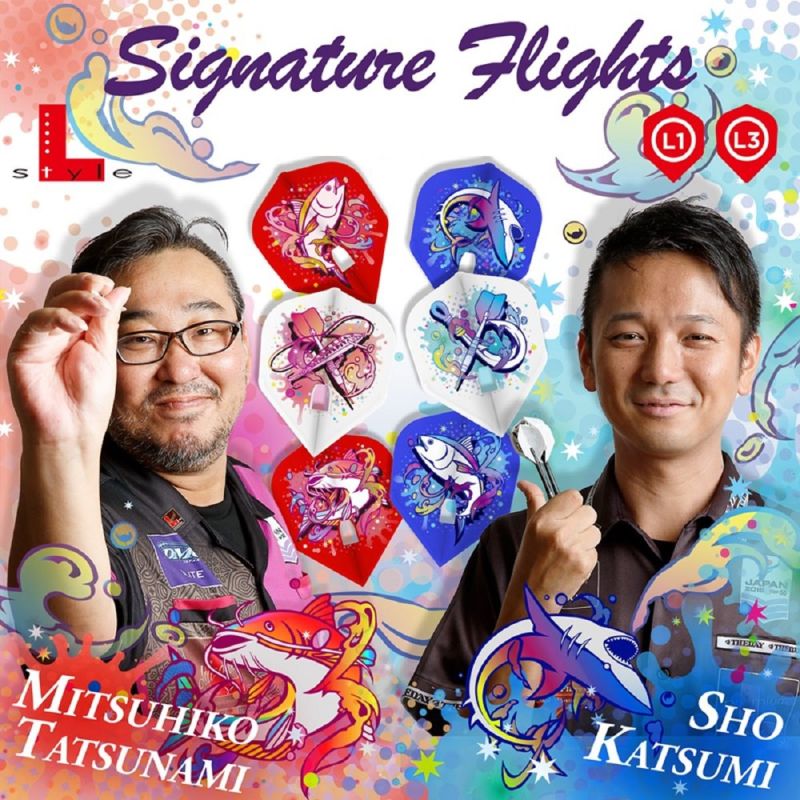 L-Style Signature Flights Tatsunami Mitsuhiko V1 Mix Standard L1 Flights