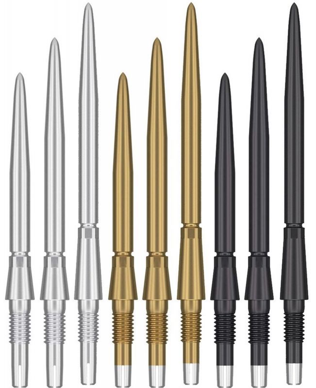 Target Swiss Point Storm 26/30/35 mm Gold/Schwarz/Silber Wechselspitzen