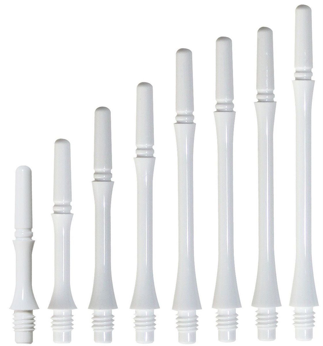 Cosmo Darts Fit Shaft Gear Slim Locked Weiß Shafts