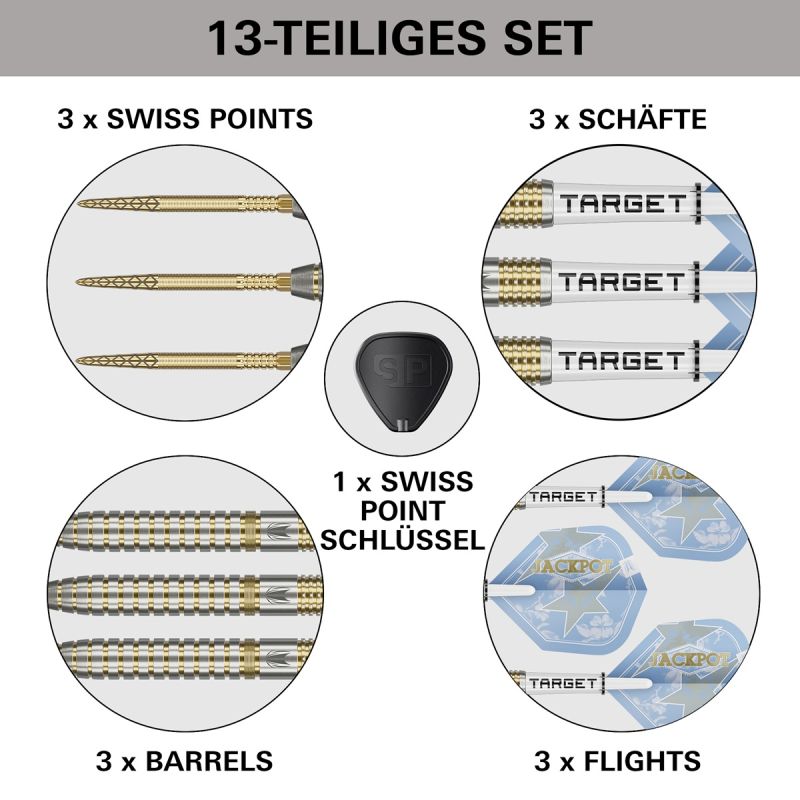 Target Adrian Lewis Showdown SP 95% Steeldarts 23/25 Gramm Steeldarts