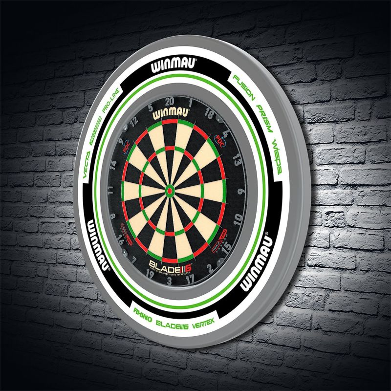 1 tlg. Winmau Advance Weiß/Grün Catchring Dart Surround Auffangring