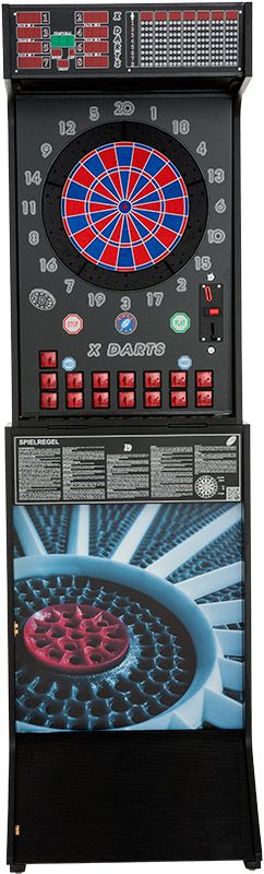 X-Darts Elektronischer Dartautomat – Profi E-Dart Automat für Gastronomie, Vereine & Zuhause E-Dartscheibe