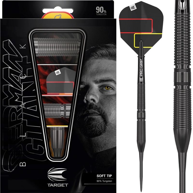 Target Gabriel Clemens Black 90% Steeldarts 21/23 Gramm Steeldarts