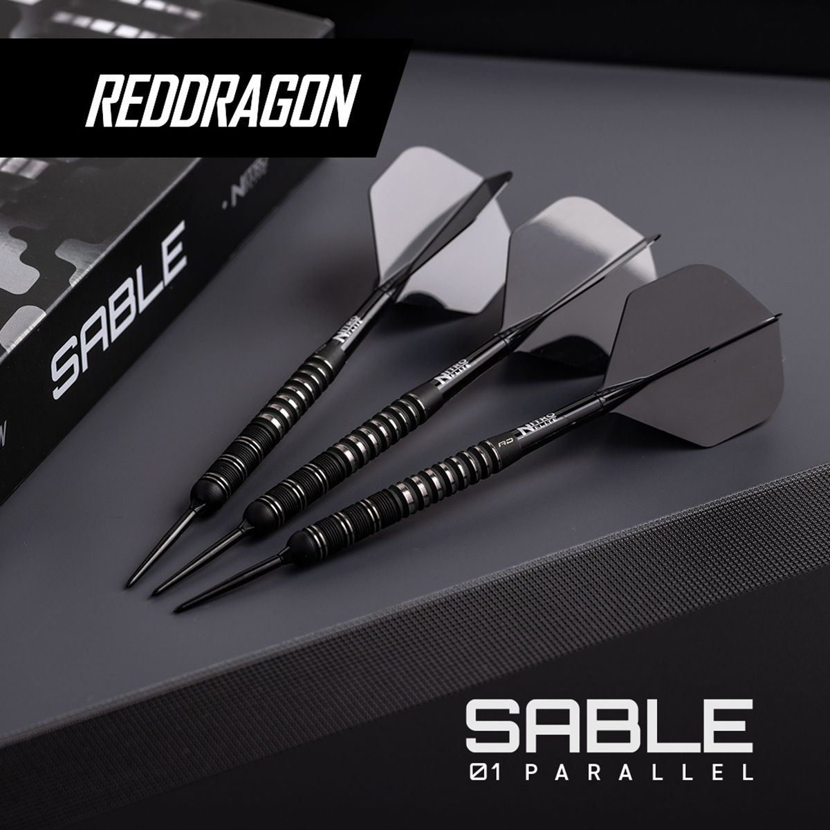 Reddragon Sable Parallel Switch Point 90% Steeldarts 21/22/23/24 Gramm Steeldarts