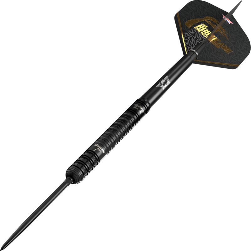 Bull´s Kim Huybrechts E2 Black 90% Steeldarts 23/25 Gramm Steeldarts