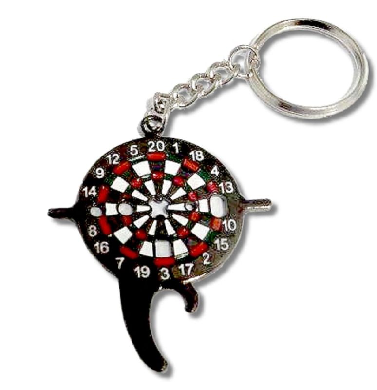 Dartschlüssel "Dartboard " als Schlüsselanhänger Dartschlüssel