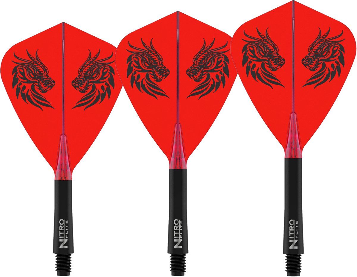 Reddragon Nitro Flite Jonny Clayton Integrated Flight/Shaft Kite Shafts