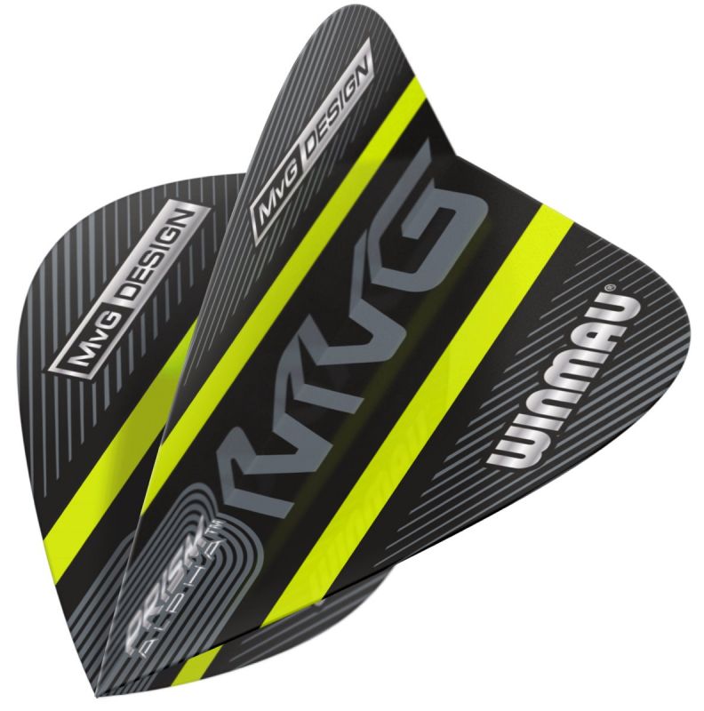 Winmau Prism Alpha Extra Thick MvG Michael van Gerwen 2024 Dart Flight Kite Flights