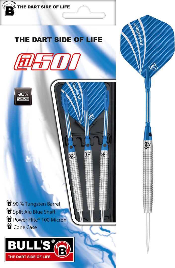 BEAZD Bull´s @501-Steeldart 21g AT4 Steeldarts