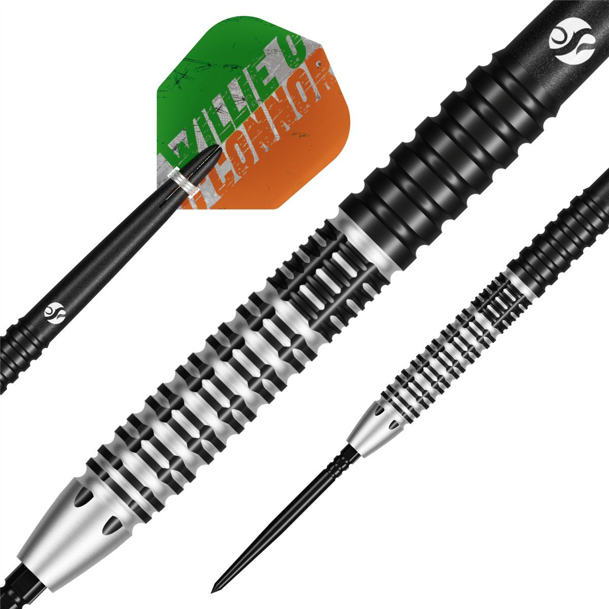 Shot! Pro Series Willie O´Connor Magpie TP 90% Steeldart 23/24 Gramm Steeldarts