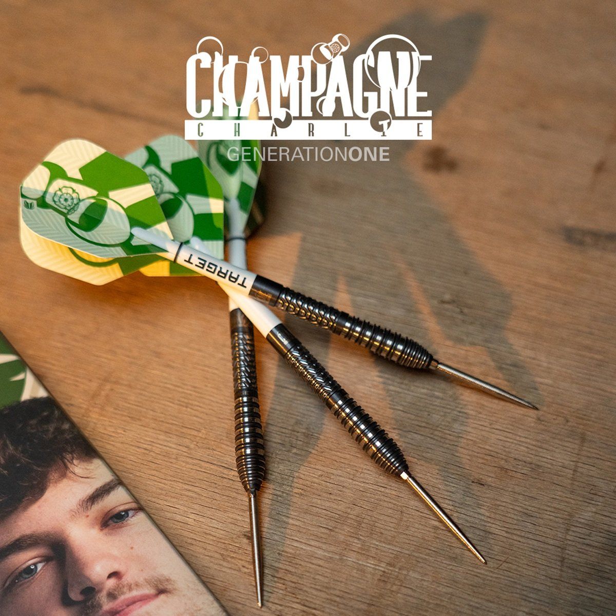 Target Charlie Manby SP 95% Steeldarts 22/23/25 Gramm Steeldarts