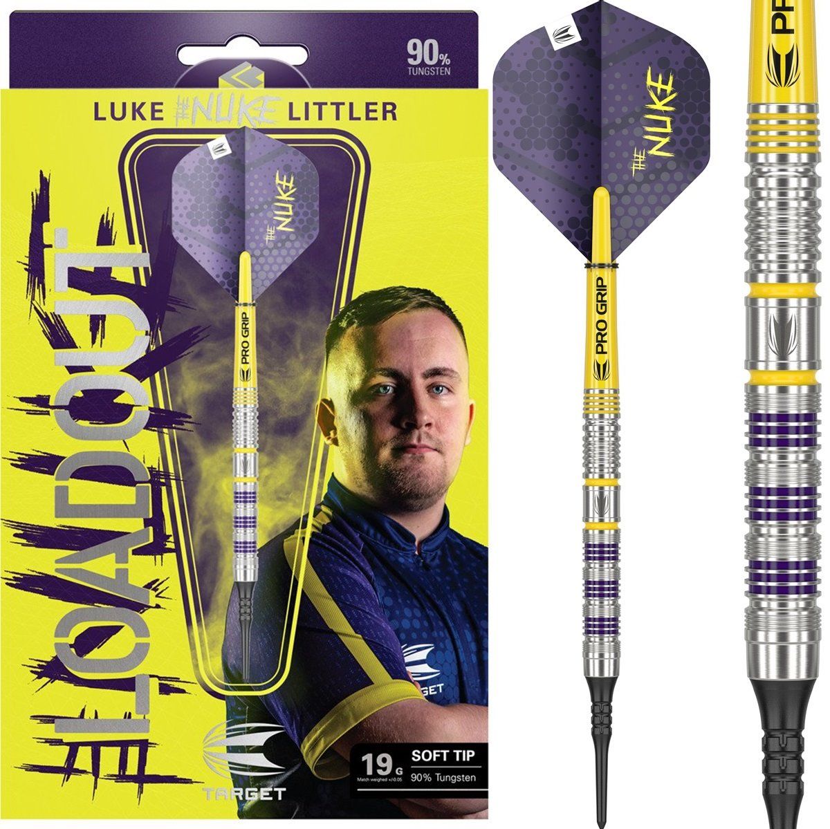 Target Luke Littler Loadout 90% Softdarts 19 Gramm Softdarts