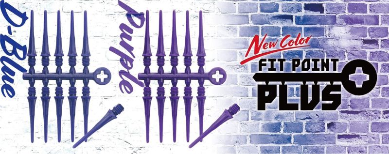 CosmoDarts Fit Points Plus 50 Stück 2BA Gewinde Tips Kunststoffspitzen