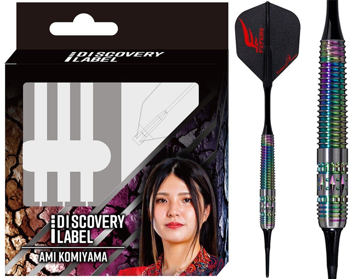 Cosmo Darts Discovery Label Ami Komiyama Softdarts 19,5 Gramm Softdarts