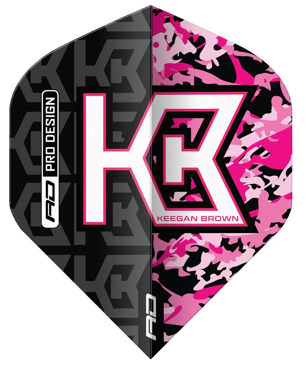 Reddragon Dartflight RD Pro Player Premium Keegan Brown Hardcore Standard Flights