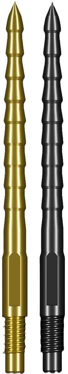 Shot! Turbo RS Turbo Points TP 30/40 mm Schwarz/Gold Wechselspitzen