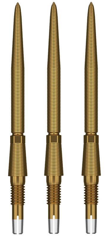 Target Swiss Point Storm Nano 26/30/35 mm Gold/Schwarz/Silber Wechselspitzen