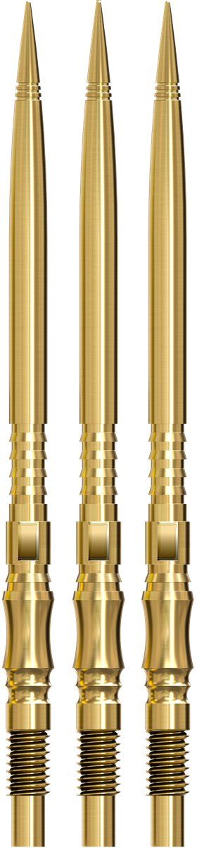 Harrows Quick Points Axis 30/35/40 mm Silber/Schwarz/Gold Wechselspitzen