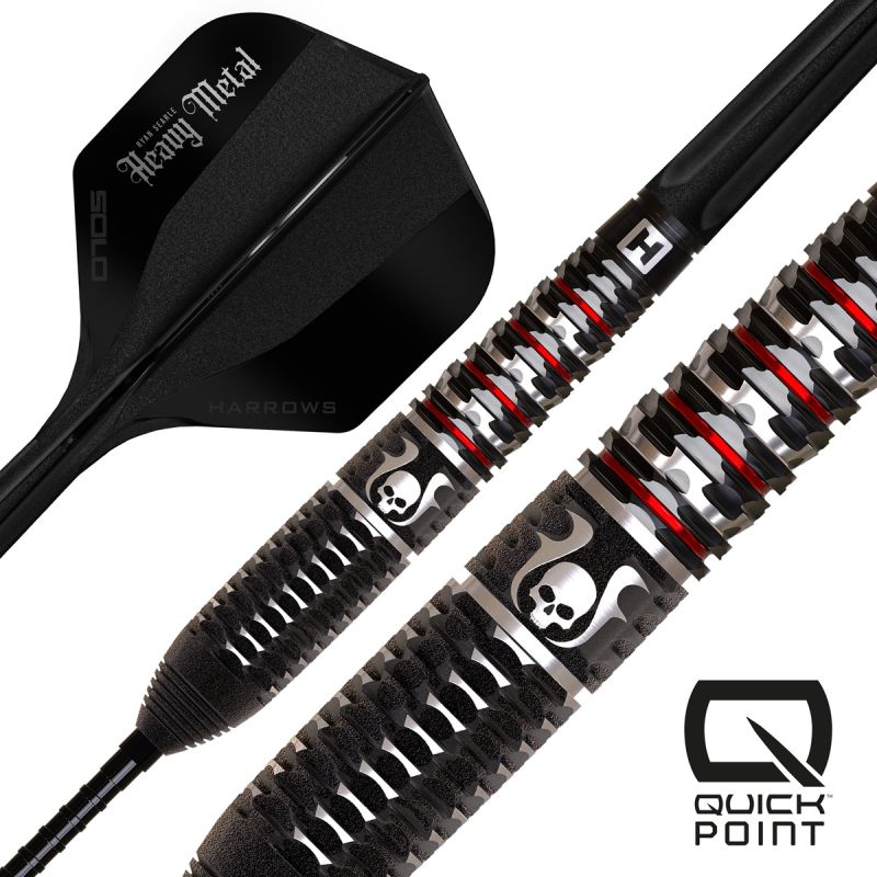 Harrows Ryan Searle GEO Quick Point 90% Steeldarts 22/23/24/26/30/32 Gramm Steeldarts