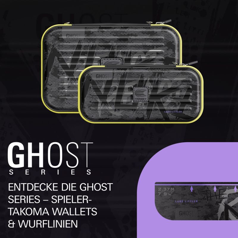Target Takoma XL Ghost Luke Littler Wallet Aufbewahrung Case