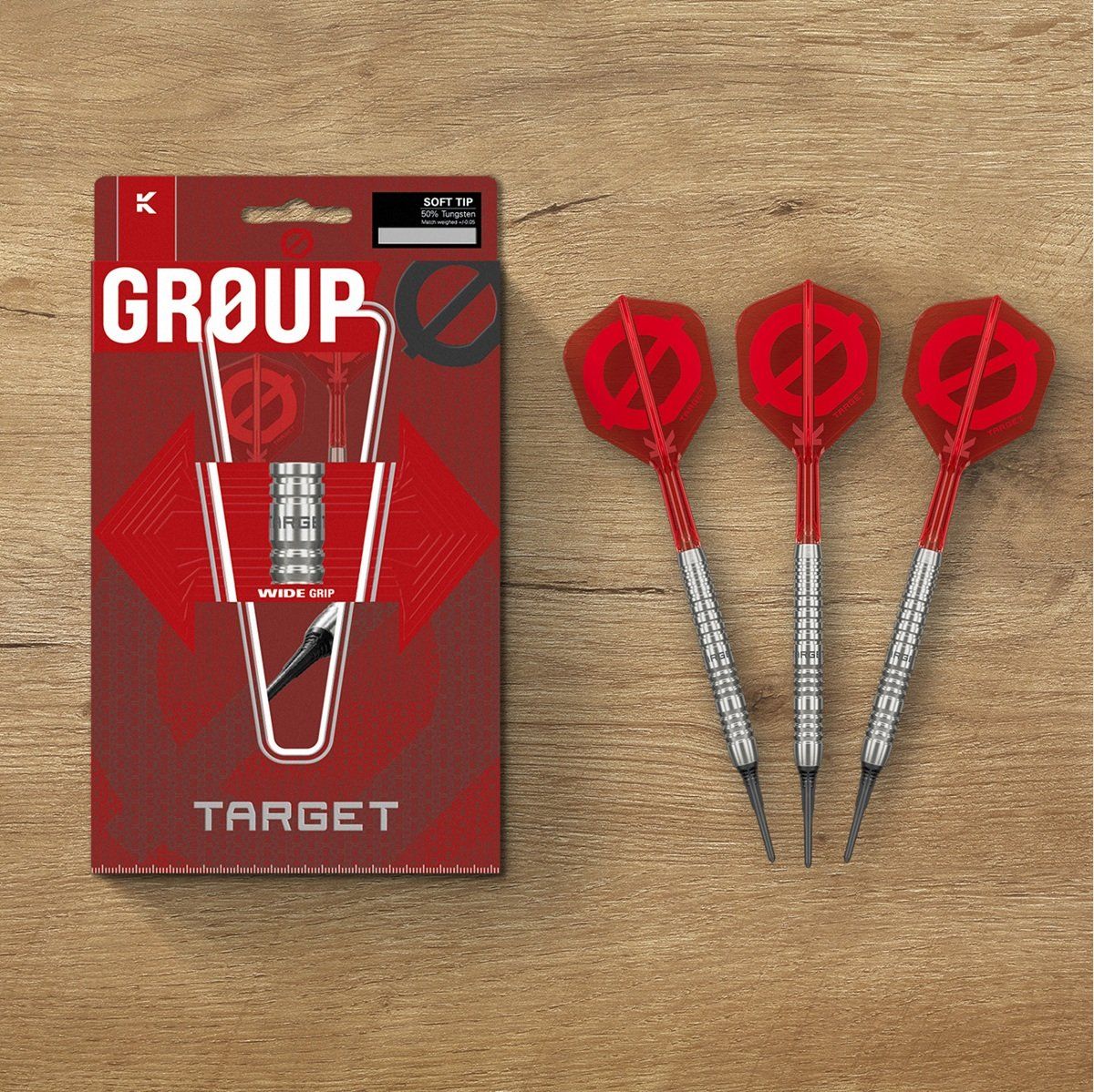 Target Group 12 50% Softdarts 18/20 Gramm Softdarts