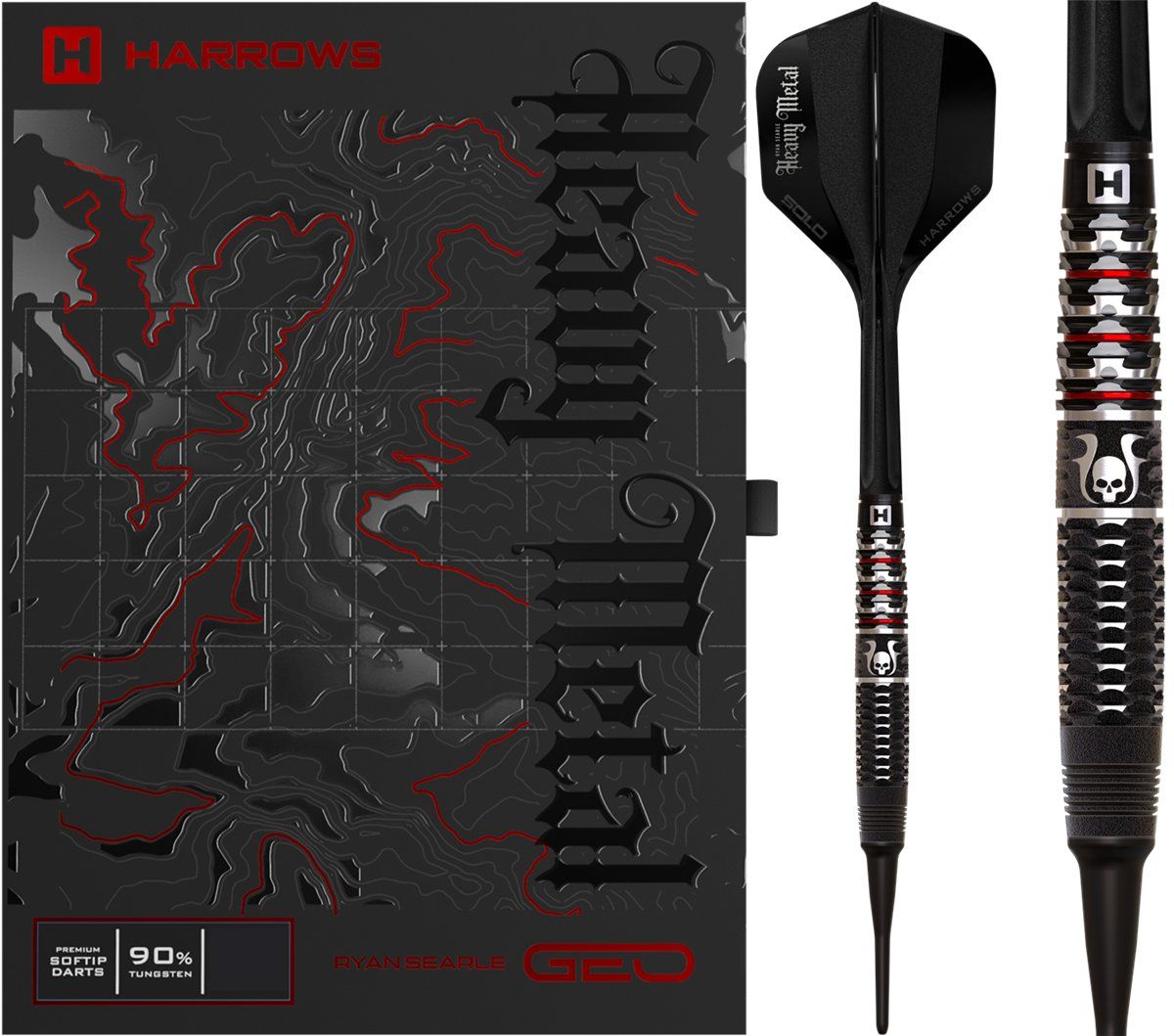 Harrows Ryan Searle GEO 90% Softdarts 20 Gramm Softdarts