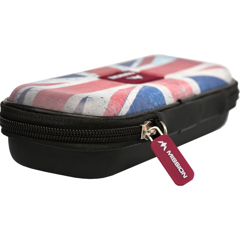 Mission Freedom Slim Darts Case Strong Protection Holds Fully Assembled Darts Union Jack Dart Tasche