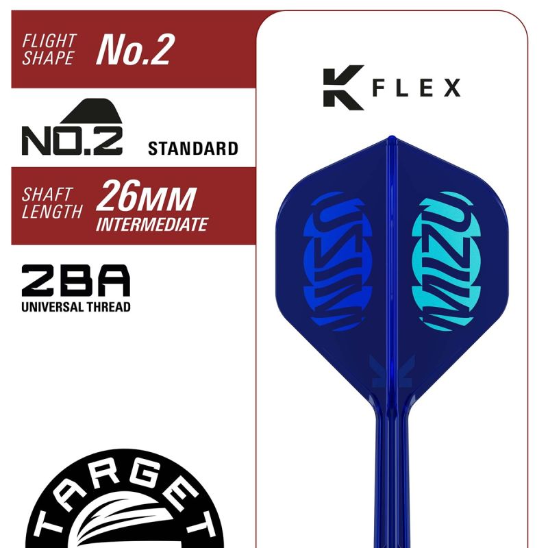 Target Mizu Series 01 90% Swiss Points Steeldarts 23 Gramm Steeldarts