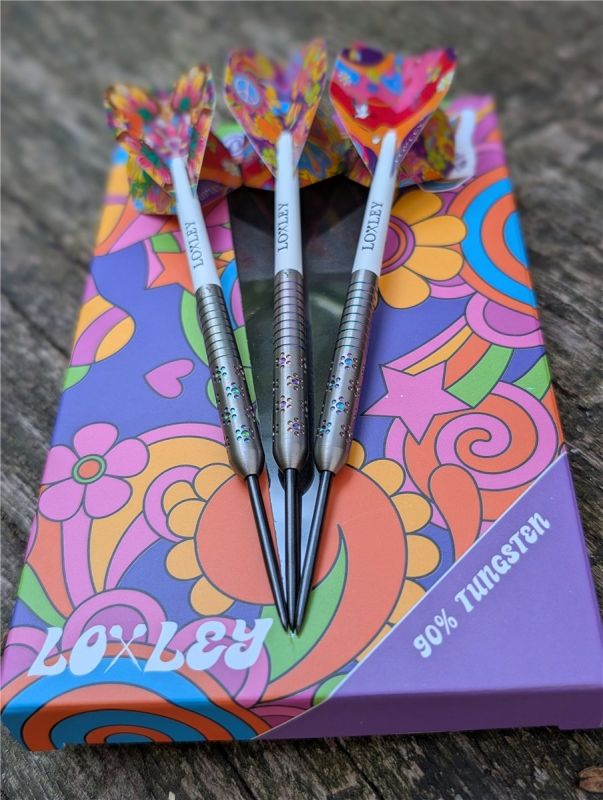 Loxley Woodstock Darts Peace Steeldarts 22 Gramm Steeldarts