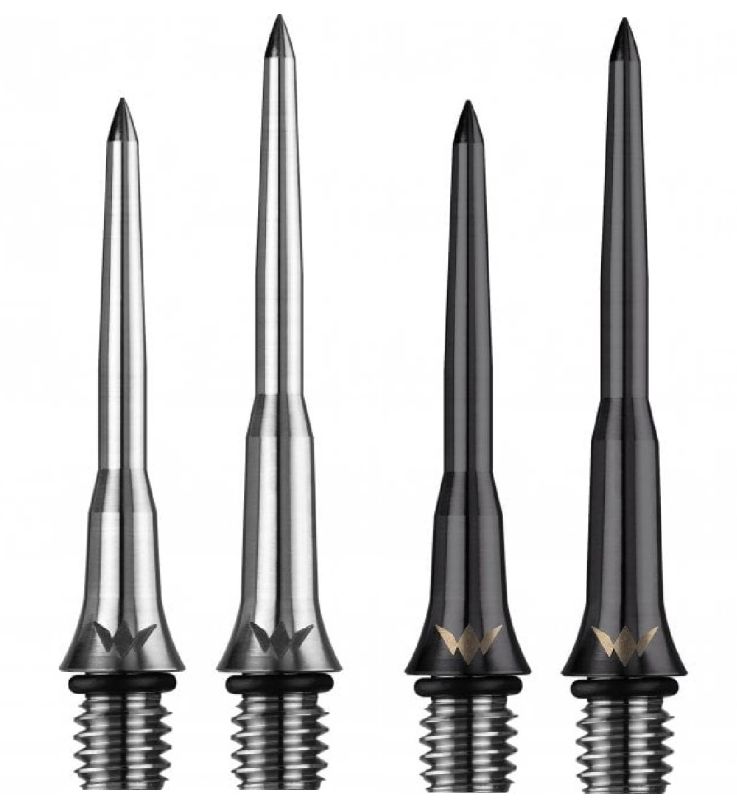 Mission Titan Pro Ti Conversion Points 26/30 MM Smooth Schraubspitzen 2BA Gewinde Schraubspitzen Tips