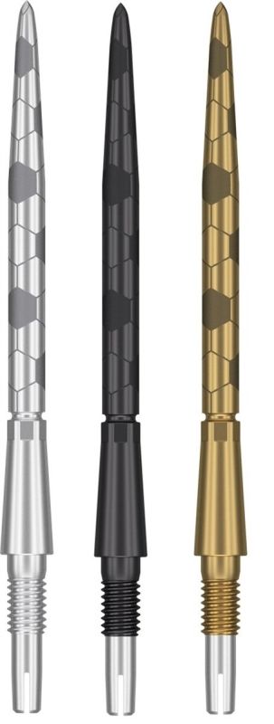 Target Swiss Point Storm Onyx 26/30/35 mm Gold/Schwarz/Silber Wechselspitzen