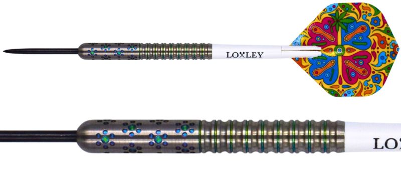 Loxley Woodstock Darts Tranquility Steeldarts 23 Gramm Steeldarts