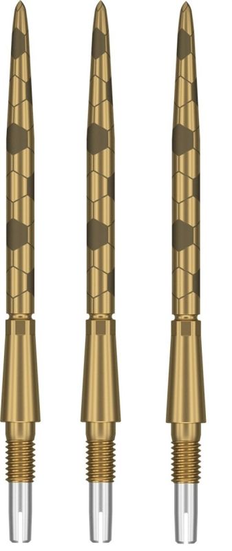 Target Swiss Point Storm Onyx 26/30/35 mm Gold/Schwarz/Silber Wechselspitzen