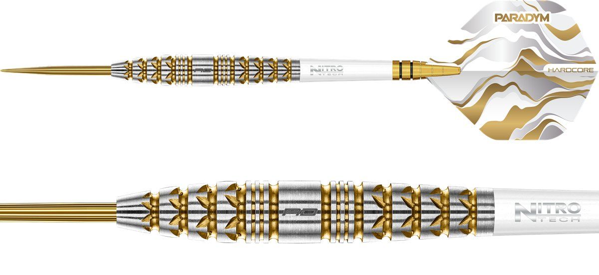 Reddragon Paradym Gold Torpedo 90% Steeldarts 23/25 Gramm Steeldarts