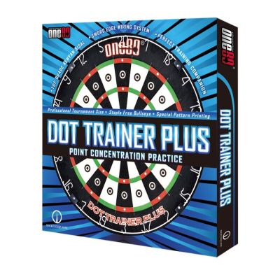 One80 DOT Trainer PLUS Dart Board Bristle Board