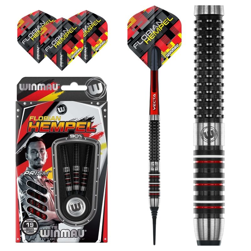 Winmau Florian Hempel 90% Softdarts 21 Gramm Softdarts