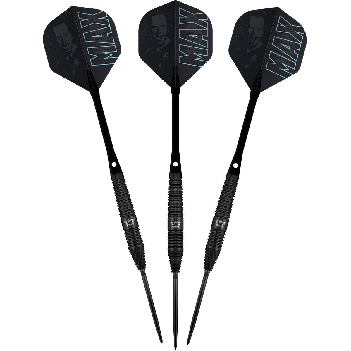 Bull´s Max Hopp Black CP 80% Steeldarts 22/24 Gramm Steeldarts