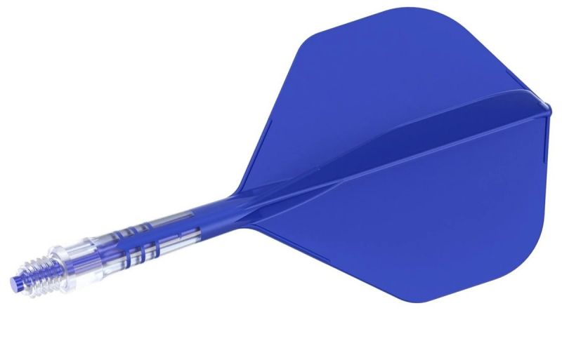 Cuesoul Dart Flight/Shaft ROST T19 Carbon Shaft Blau/Blau Standard Flights