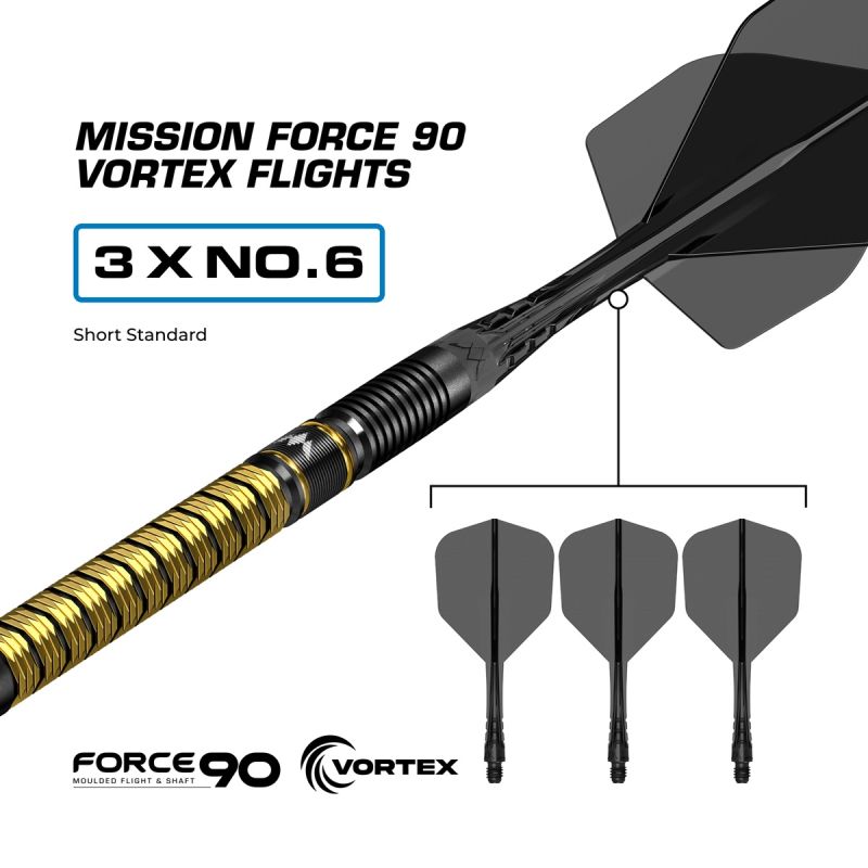Mission Divine Darts Jake Kenyon RP 95% Steeldarts 24 Gramm Steeldarts